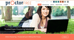 Desktop Screenshot of proctorfree.com